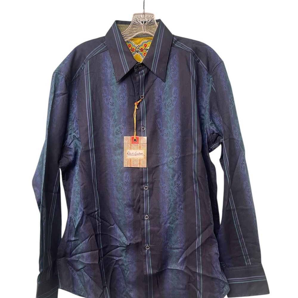 Robert Graham Multicolor 
Cotton Blend Shirt size M new!